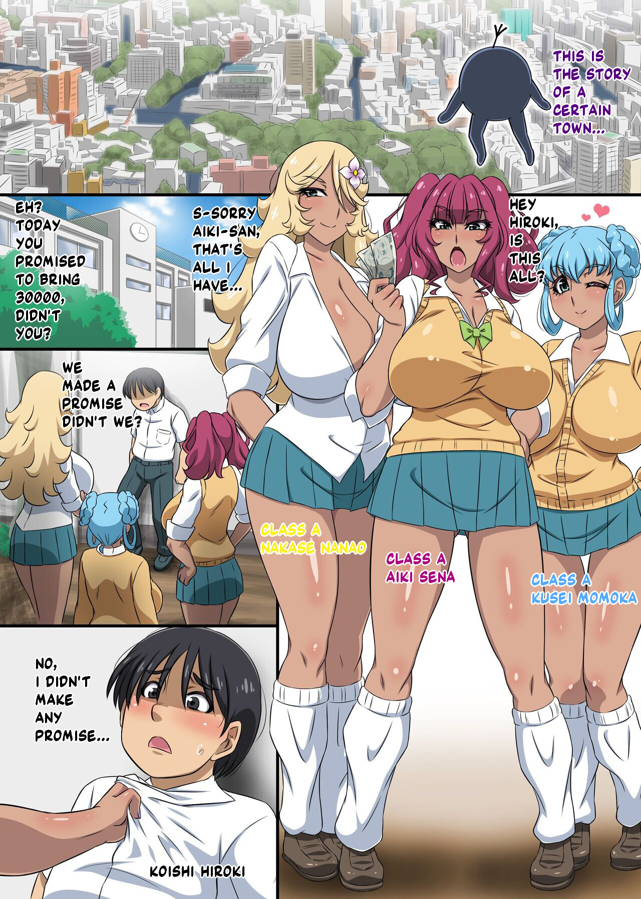 Hentai Manga Comic-After Discovering My Hypnotic Powers I Forced the School Bullies and My Busty Teachers to Submit to Me-Read-2